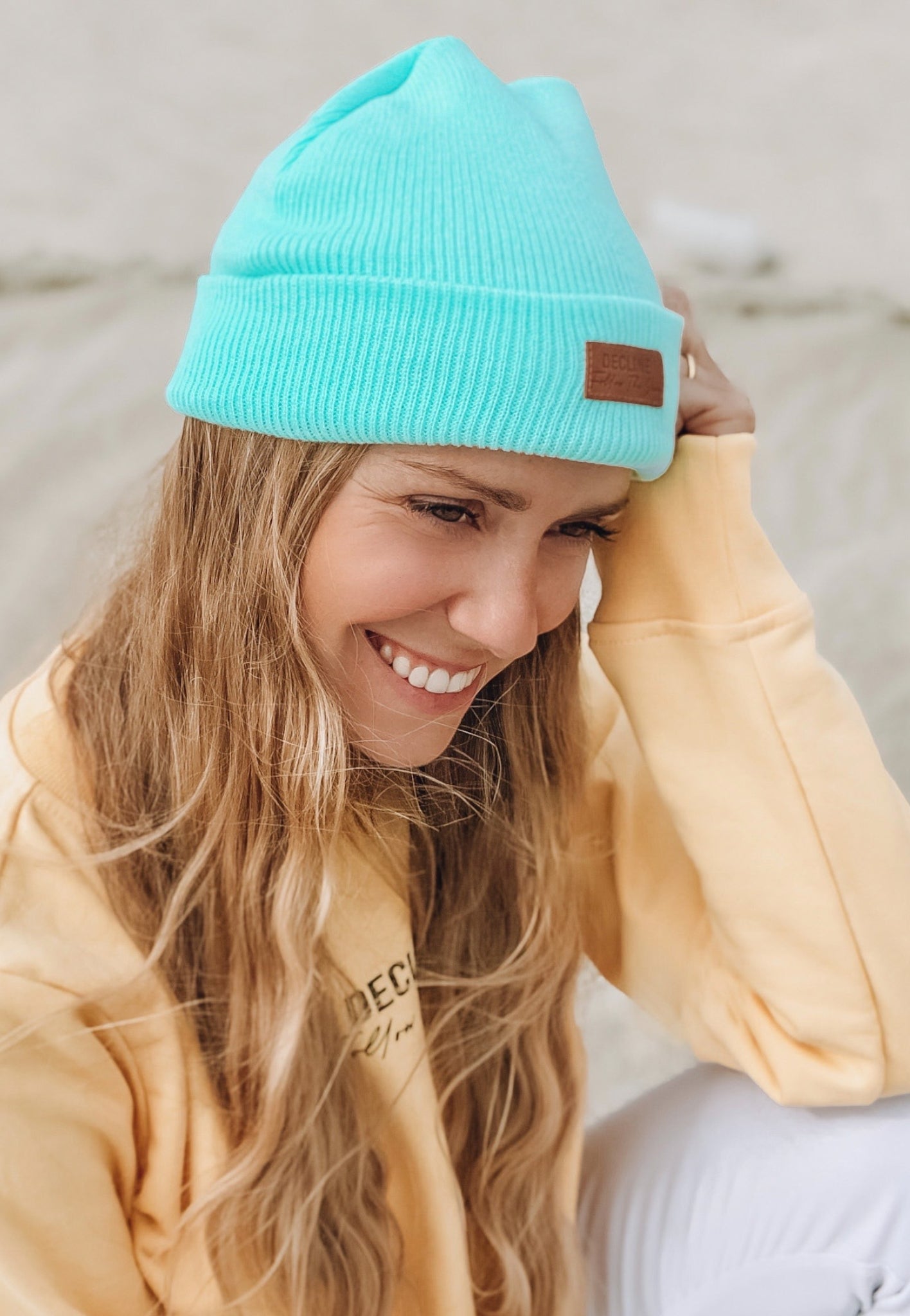 BEANIE AQUA MARINA