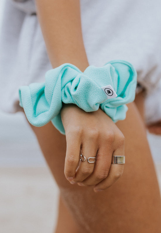 SCRUNCHIE AQUA