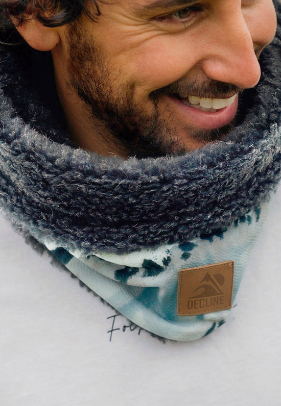 NECK SHERPA TYE BLUE