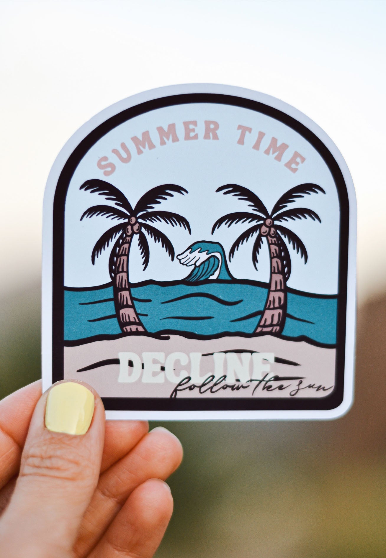 SUMMER TIME STICKER