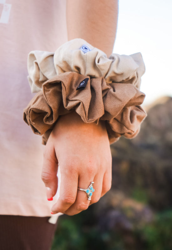 PACK SCRUNCHIES SAND